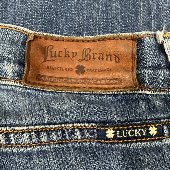 Lucky Brand “Sophia Bootcut” Medium Wash Stretch Jeans size 14 - Picture 4 of 12